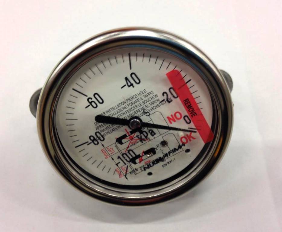 (surg. aspirator AS64R) VACUUM GAUGE 0-1000 A2082061A