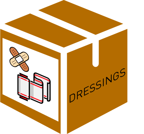 MODULE, DRESSING, 50 dressings