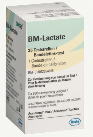 (analyser Accutrend Plus) STRIPS, lactate 3012654016