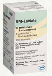 [ELAELACT201] (analyseur Accutrend Plus) BANDELETTES, lactate 3012654016
