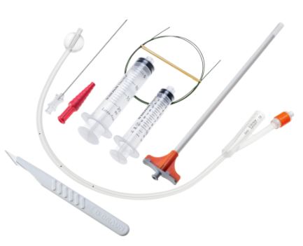 SUPRAPUBIC PUNCTURE SET, CH10, adult, sterile, s.u.