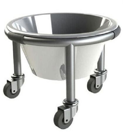 KICK BUCKET, stainless steel, 20 cm high