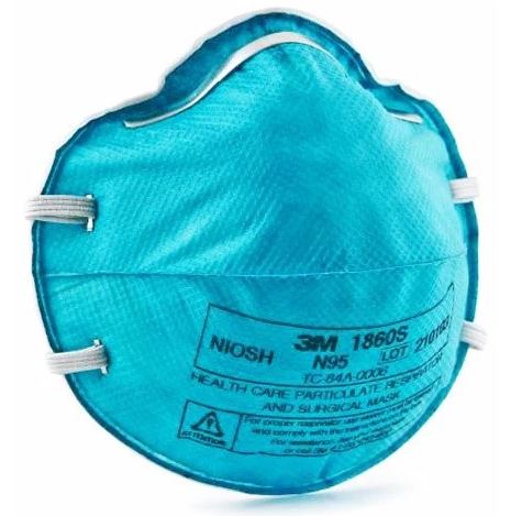 RESPIRATOR FFP2/N95 + IIR, unvalved, cup-shaped M