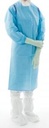 LABORATORY GOWN, nonwoven, disposable, S