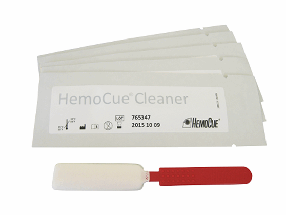 (HemoCue Hb 201+/301) NETTOYANT, 5pcs, 139123