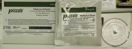 (chimie clinique Piccolo) METLYTE 8 DISQUE, 400-0023