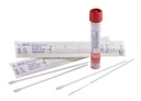 TUBE MTU VIRUS 3ml+ 2 ECOUVILLONS, pointe floquée tige plast