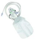 OXYGEN FACE MASK, non-rebreathing + tubing, paediatric