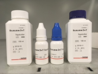 (spectrophotomètre) KIT, BILIRUBINE direct/tot 2x100ml 10740