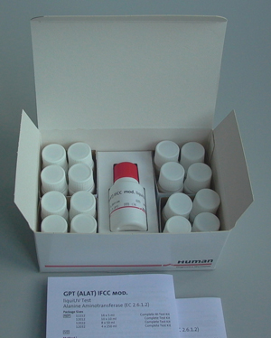 (spectrophotomètre) KIT, ALAT, IFCC 16x4ml + 1x16ml 12212