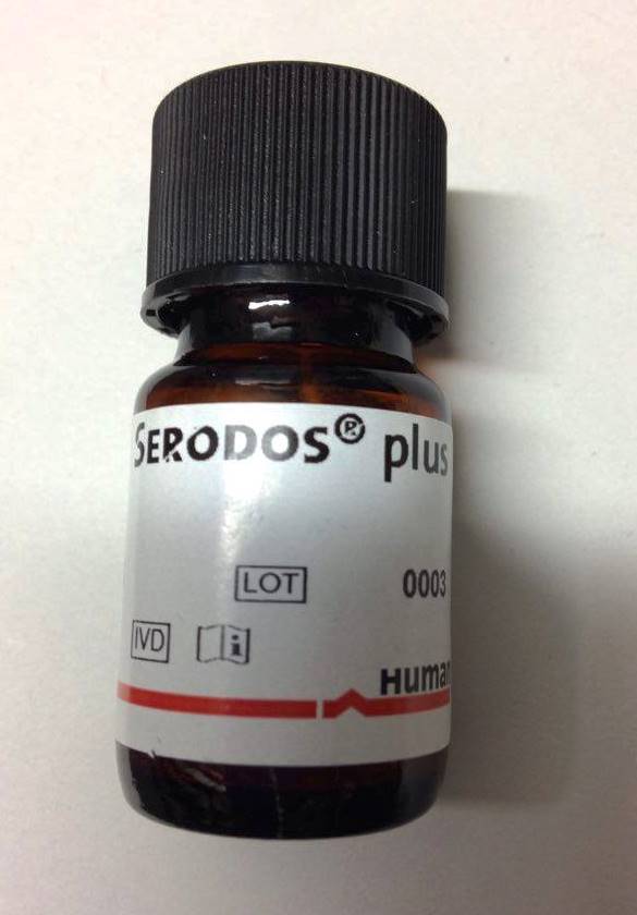 (spectro) CONTROL SERODOS PLUS (Human) abnormal 6 x 5 ml