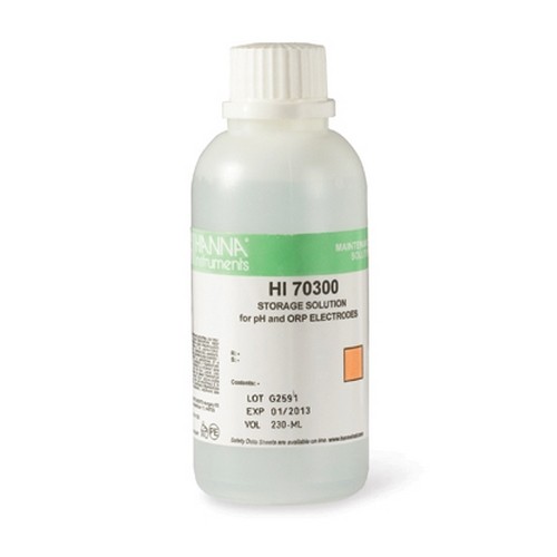 (pH mètre HI) SOLUTION CONSERVATION, 230 ml fl HI 70300M