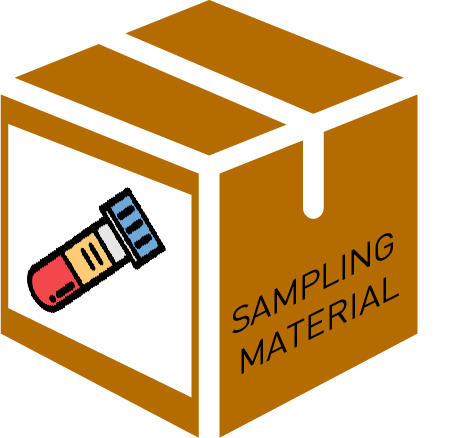 (mod hospital lab) SAMPLING EQUIPMENT, 100 samples