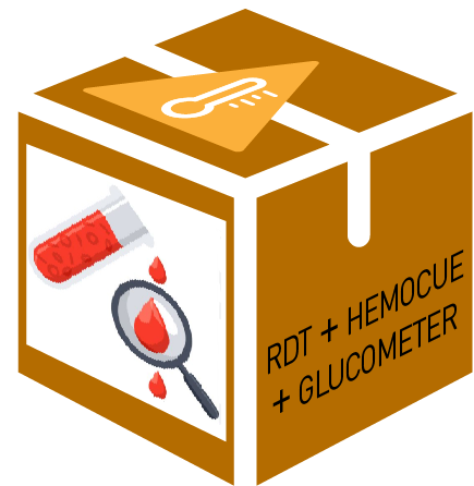 (mod labo hôpital) HEMOCUE chaine de froid