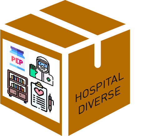 MODULES HOPITAL DIVERS, paquet minimum