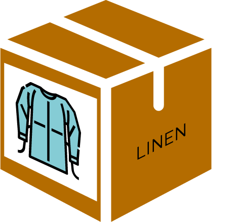 (mod accouchement & néonatal) LINGE, réutilisable