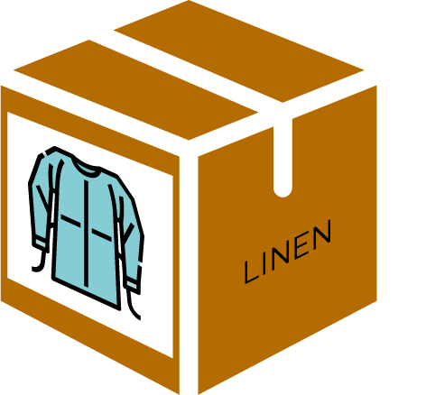 (mod delivery & neonate) LINEN, single use