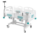 PAEDIATRIC BED electric, adjustable + side rails + castors