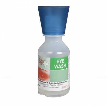 (eye wash) SOLUTION, bottle +eye cup