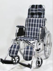 FAUTEUIL ROULANT, pliable, repose-jambes inclinables