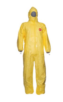 COVERALL, hooded, s.u., L (Tychem 2000 C - CHA5 )