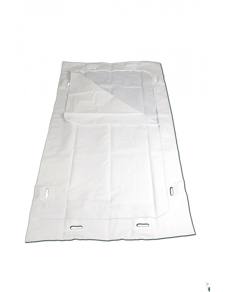 BAG, BODY, plastic, white, 250-200µm, child, 150x100cm