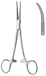 FORCEPS, HAEMOSTATIC, COLLER-CRILE, curved, 14 cm 15-73-84