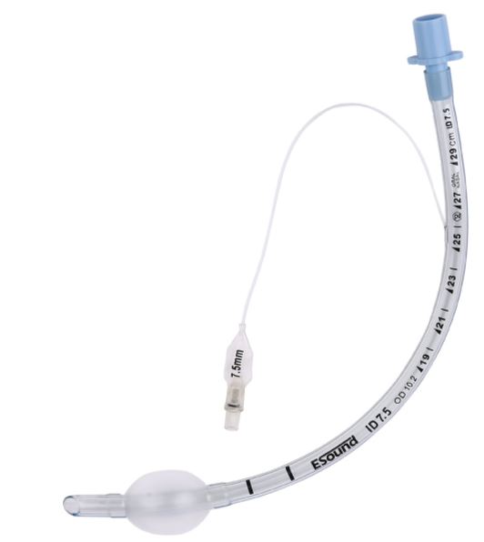 SONDE ENDOTRACHEALE, u.u. + RACC., ballonnet, Ø 7,5 mm