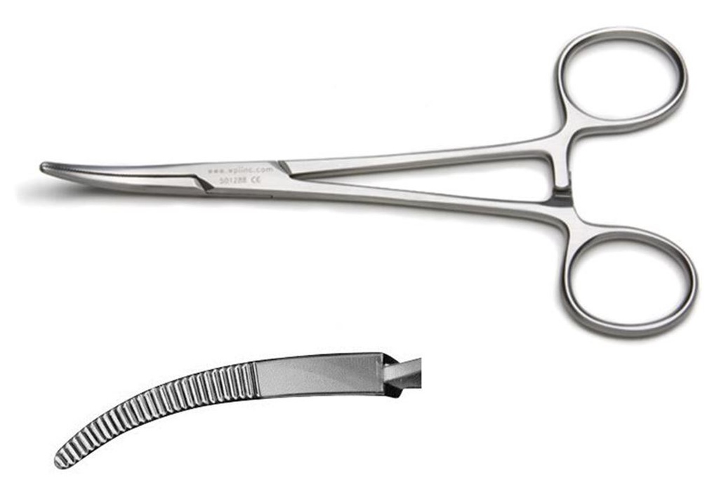 FORCEPS, HAEMOST., KELLY, 14 cm, curved 15-71-14