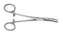 FORCEPS, HAEMOST. KOCHER, 14 cm, 1x2 teeth curved, 16-13-14