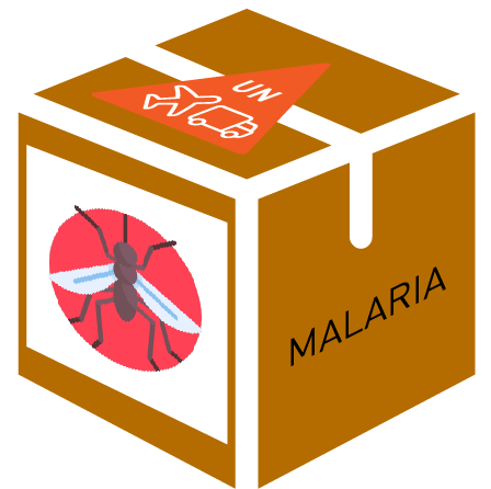 (laboratory module) MALARIA REAGENTS, 1000 tests, RTR