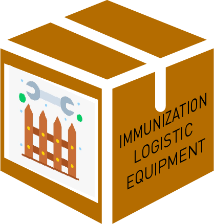 (module vaccination, 10 000 vacc.) MATERIEL LOGISTIQUE