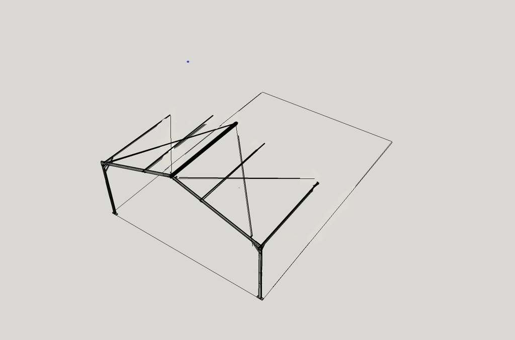 (WRG modulaire, 6m) ARMATURE extension, alu, 3m