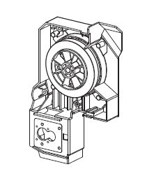 (aspirateur Vario18) UNITE MOTRICE ss moteur/conden.077.1717