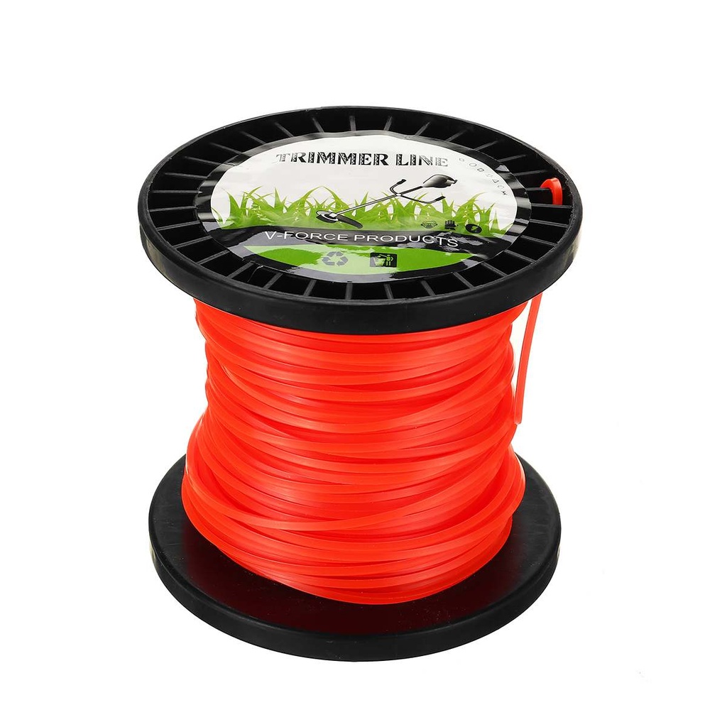 CORDE, nylon, 2,4mmx100m, pour coupe-herbe, rouleau