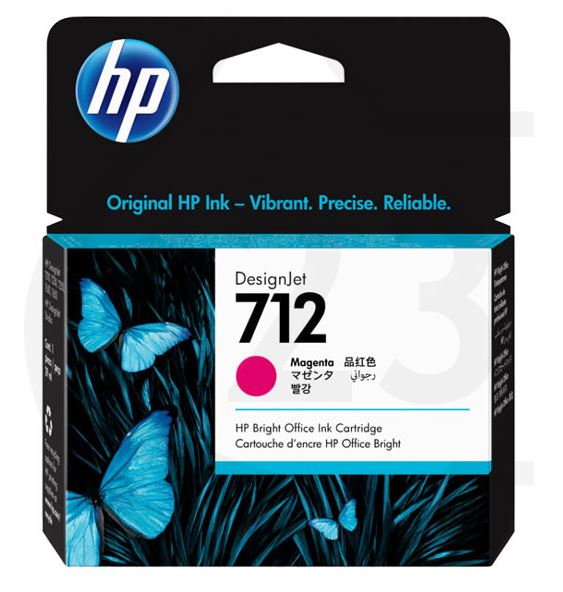 (HP Designjet T630) CARTOUCHE D'ENCRE (3ED68A) 80ml, magenta