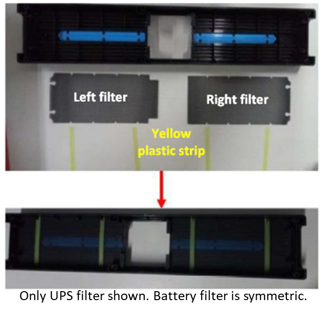 (Delta Amplon RT) FILTRES+BANDES pour ASI