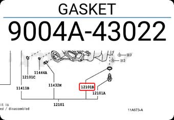 (Avanza) GASKET drain plug