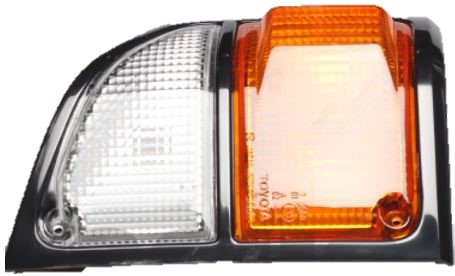 LENS turn signal, FR, right, HZJ78/79 MK1