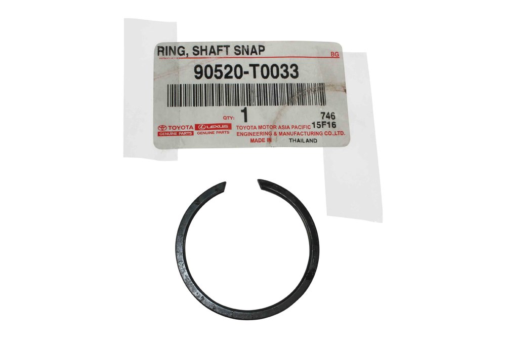 SNAP RING for rear axle shaft, RH, GUN125