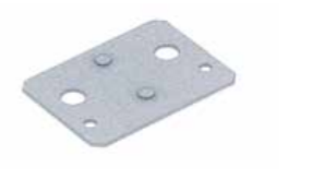 (Mecalux) LEVELLING PLATE, 1mm, for base plate model 80