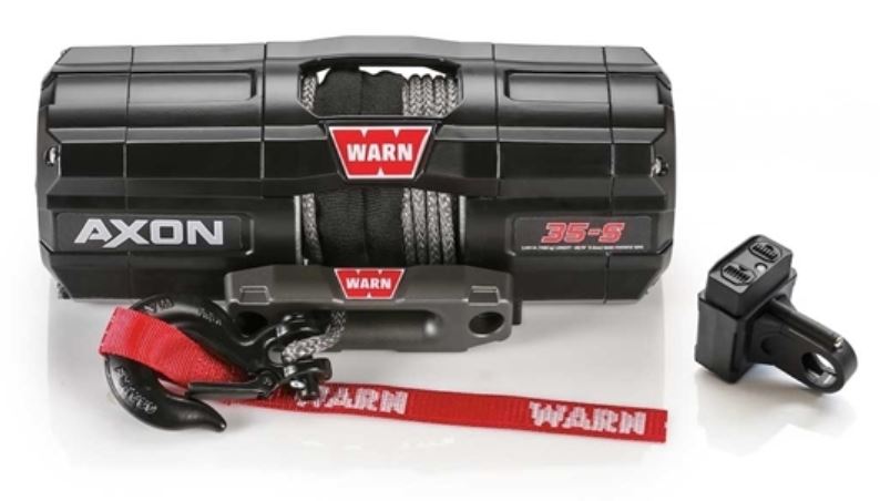 (quad Yamaha Grizzly) WINCH (Warn AXON 35-S Powersport) 12V