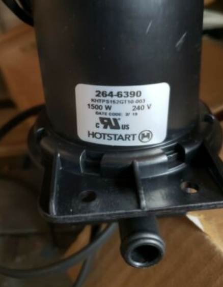 JACKET WATER HEATER 1500W 240V HOTSTART