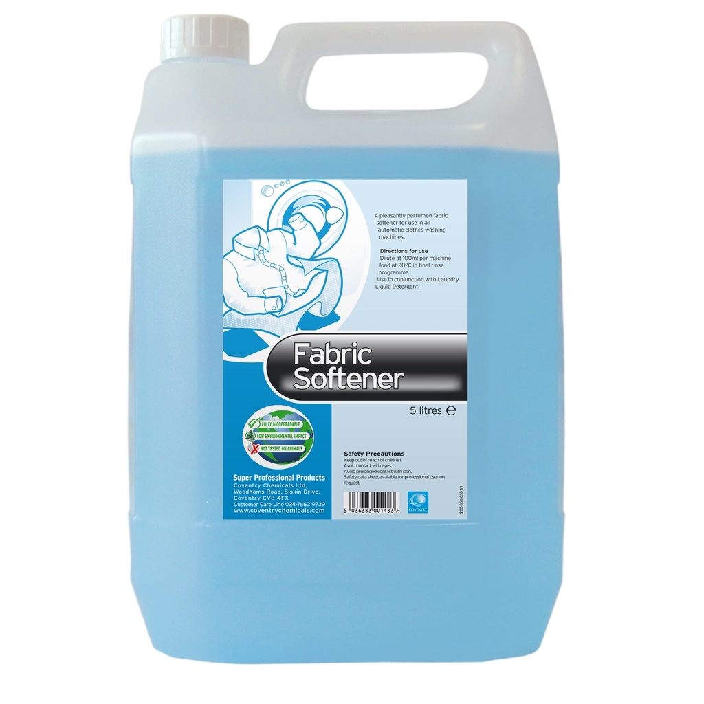 FABRIC SOFTENER liquid, 5l, bottle