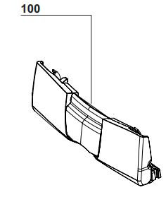 (inf. pump Agilia VP) DOOR ASSEMBLY, Z179589