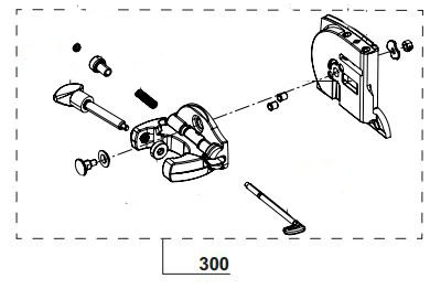 (Agilia SP/VP) KIT NOIX ACCROCHAGE Z178674