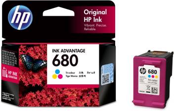 (HP Deskjet 3635) CARTOUCHE D'ENCRE (680) 3 couleurs