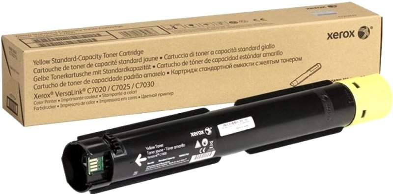 (Xerox C7020) CARTOUCHE TONER, jaune