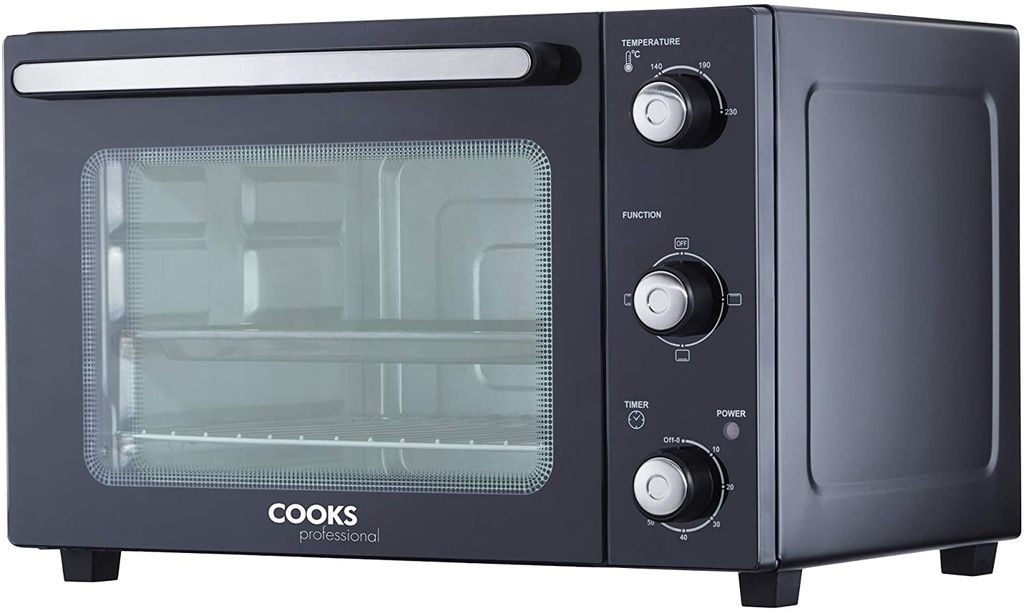 OVEN electric, min. 1500W, 2 racks + timer