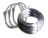 BALING WIRE, galvanised steel, 20g, per metre